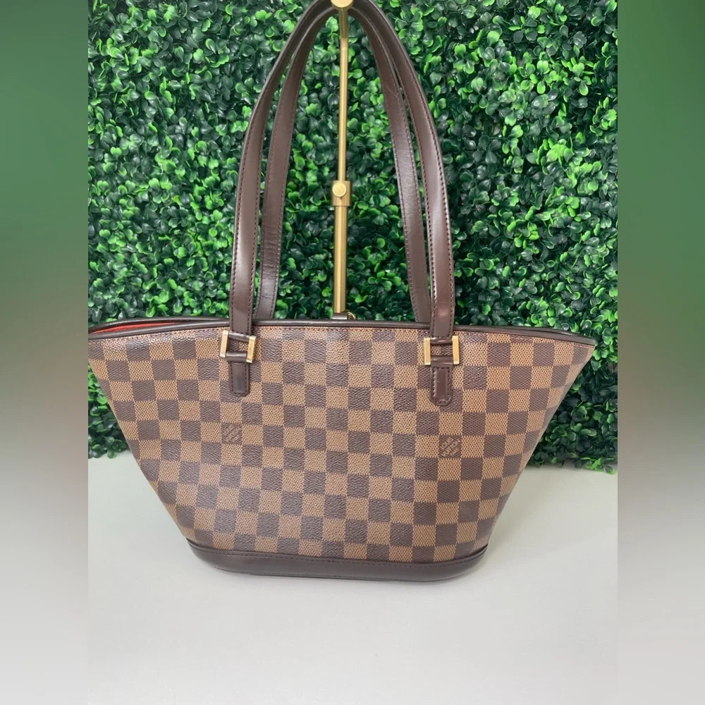 Louis Vuitton Damier Ebene Manosque PM Tote Bag - Picture 3 of 16